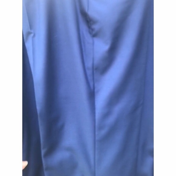 🆓 Tie .2 pcs 🎄CARAVELLI SOLID LIGHT navy blue color like new - Picture 3 of 17